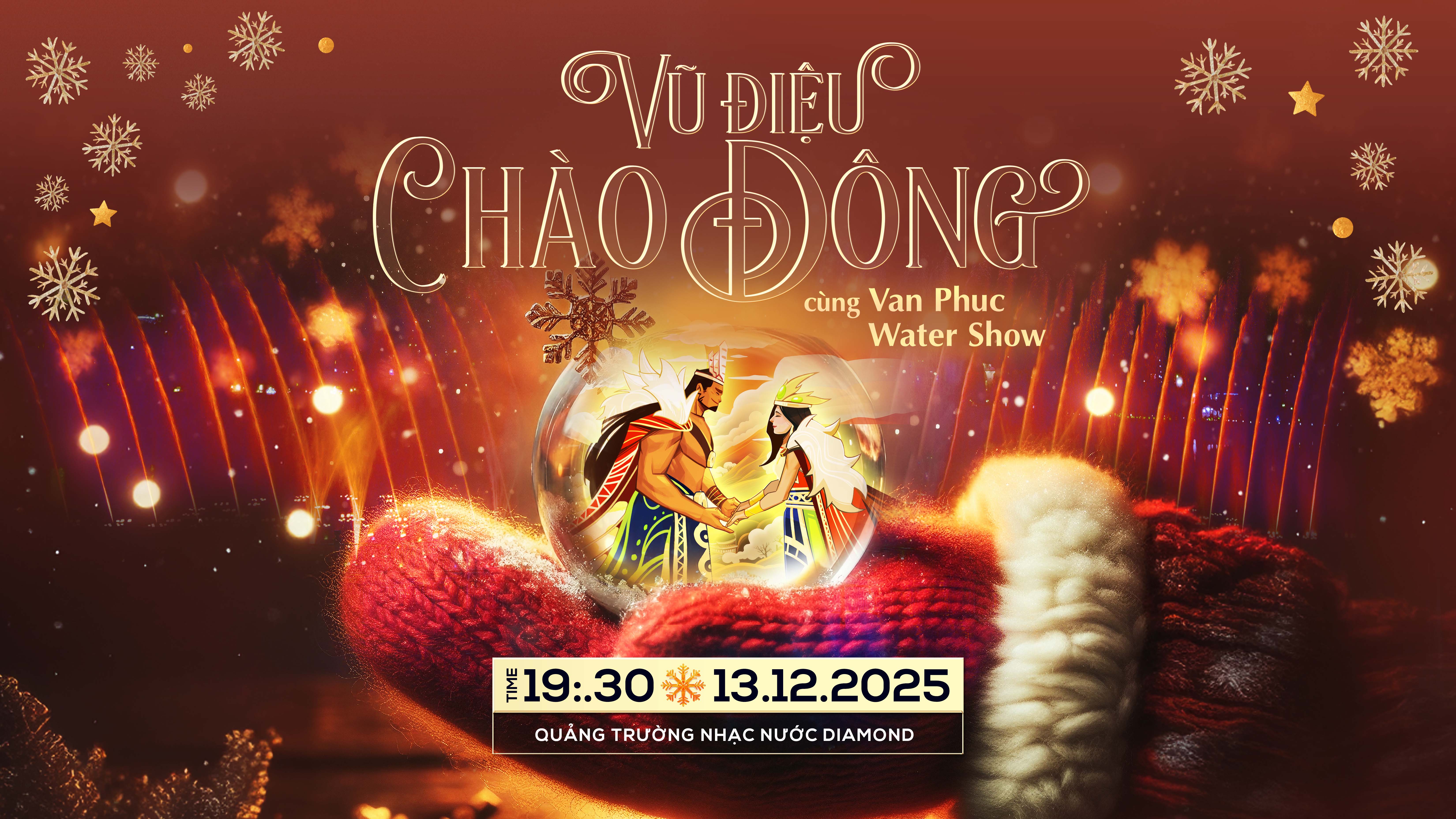 VŨ ĐIỆU CHÀO ĐÔNG CÙNG VAN PHUC WATER SHOW