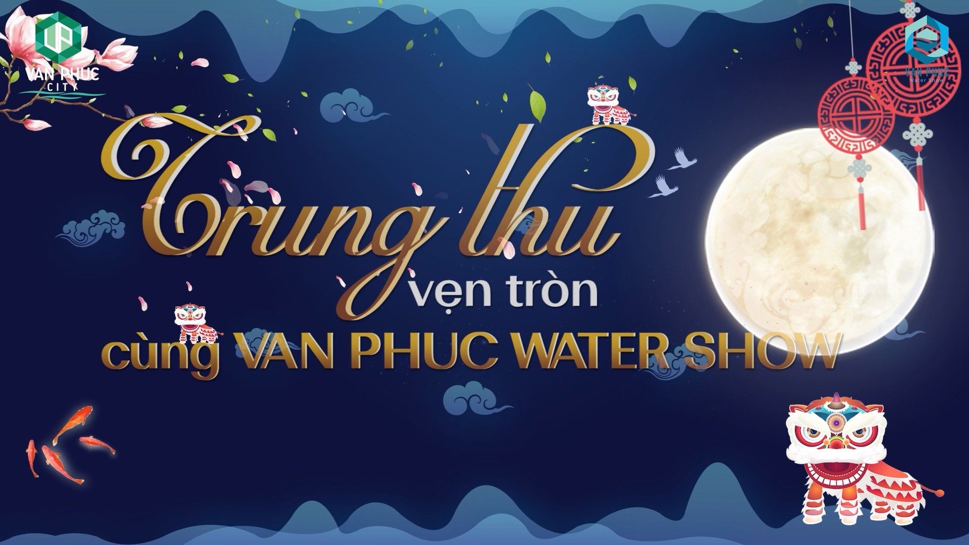 VUI TRUNG THU TẠI VAN PHUC WATER SHOW
