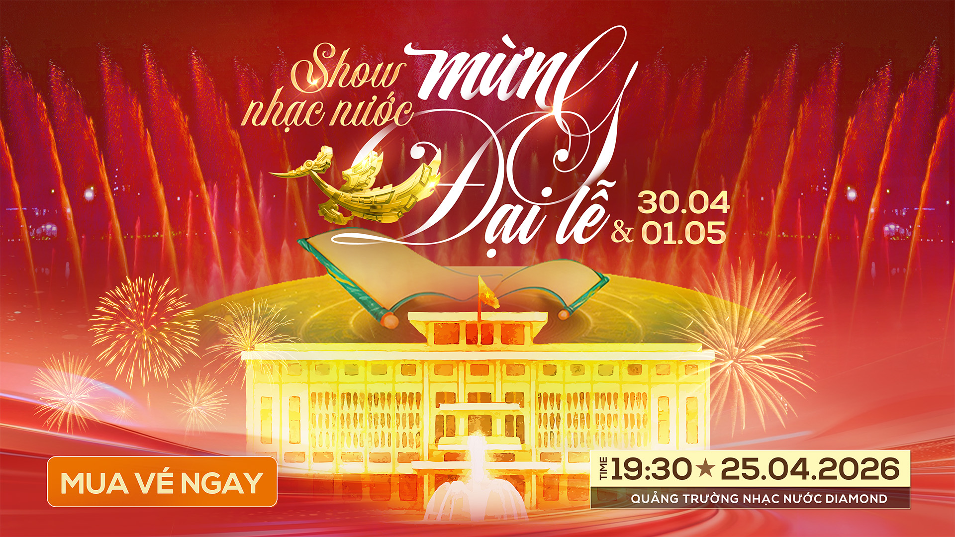 SHOW NHẠC NƯỚC ĐẶC BIỆT MỪNG ĐẠI LỄ